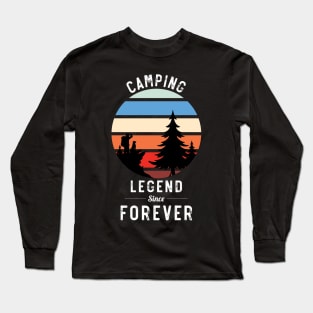 Go Camping Design Long Sleeve T-Shirt